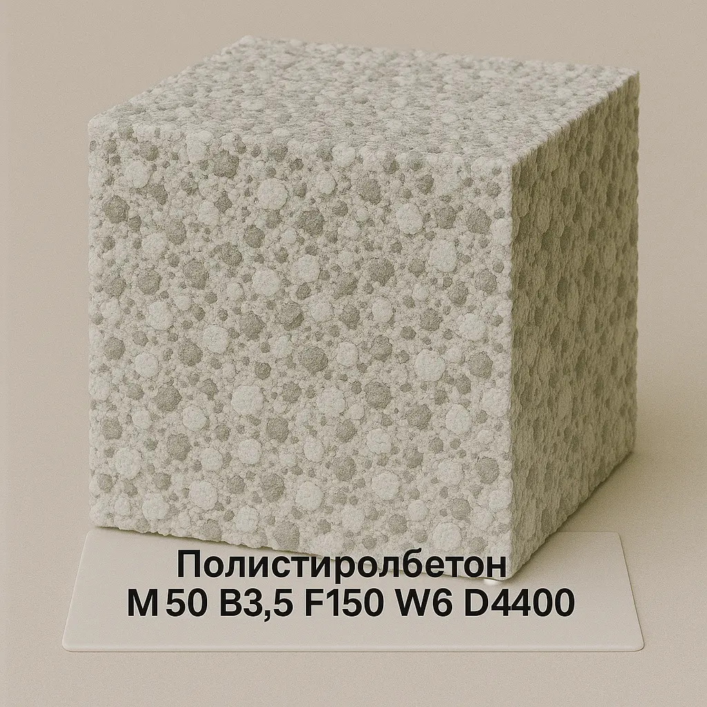 Полистиролбетон М50 B3,5 F150 W6 D400